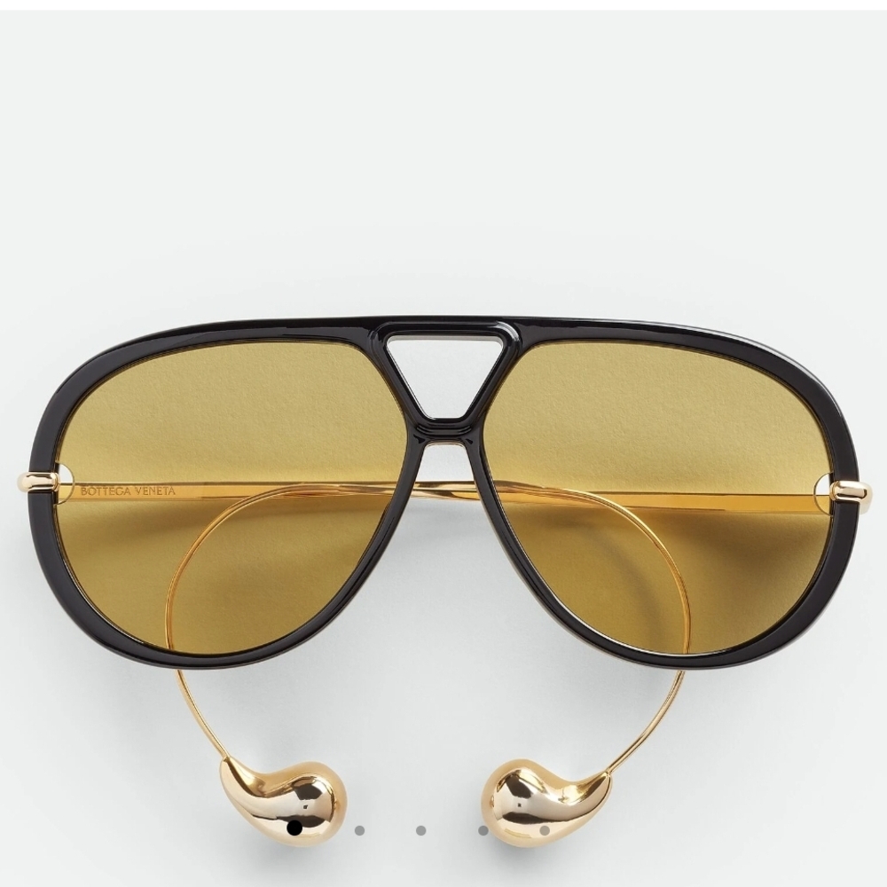 Black and Gold Sunglasses